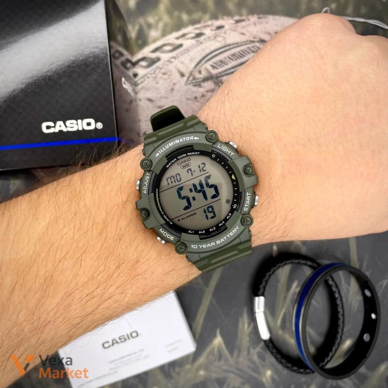 Тактичний годинник CASIO AE-1500WH Оригінал — фото 5