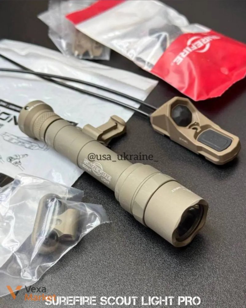 Тактичний ліхтар SureFire Scout Light Pro з виносною кнопкою — фото 2