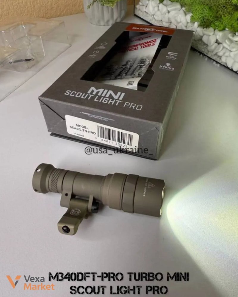 Тактичний ліхтар SureFire Scout Light Pro з виносною кнопкою — фото 6
