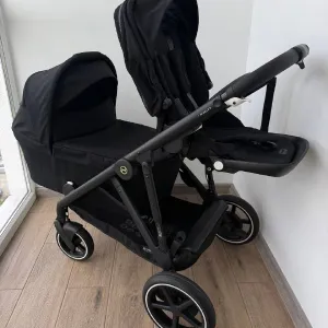 Cybex e-Gazelle S (Moon Black) - Премиум коляска с электроприводом
