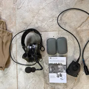 Навушники Peltor ComTac XPI / ComTac III (Single Comm)