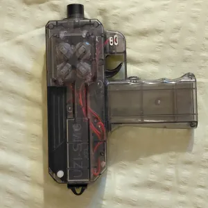 Нерф пістолет uzi smg на акумуляторі