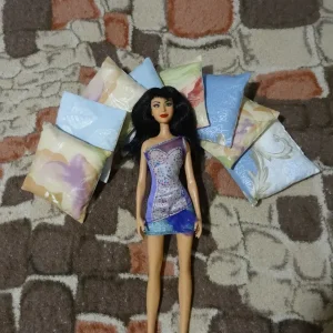 Редкая кукла Барби Mattel с прошитыми ресницами в платье
