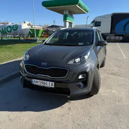 Kia Sportage 2018 Дизель 1.6 л Автомат Сірий