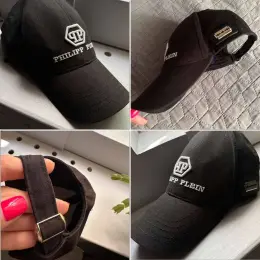 Кепка Philipp Plein чорна 100% котон