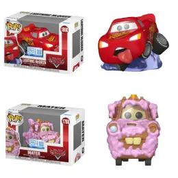 Коллекционные фигурки Funko Pop! "Тачки" - Молния МакКуин и Мэтр