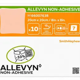 ALLEVYN Non-Adhesive 20x20 см (10 шт.) - стерильні пов'язки Smith & Nephew