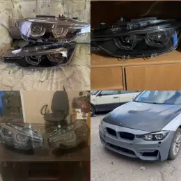 Комплект фар Full LED BMW F30 (Европа/Америка) антихром