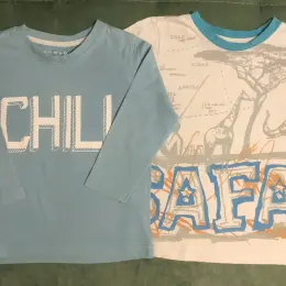 Детские регланы "CHILL" и "SAFARI" на 1.5-3 года