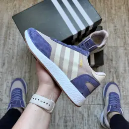 Кросівки жіночі Adidas Iniki Beige & Violet