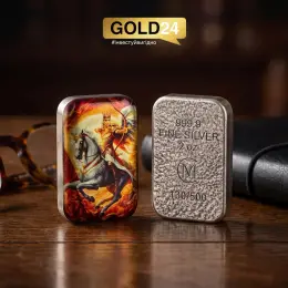 Срібний зливок "Білий Кінь" 999 проби, 62,2 г