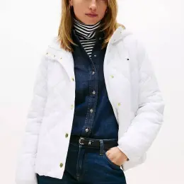Tommy Hilfiger базова куртка біла