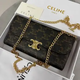 Celine Premium сумка через плече шкіра текстиль