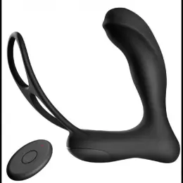 Вібромасажер простати NEXUS USB з кільцями для пеніса та мошонки