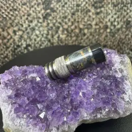 Drip tip 510 titan, стаб. дерево, акрил