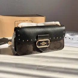 Coach Morgan mini сумка шкіра/канва