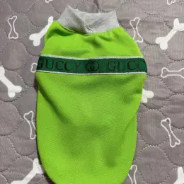 Одяг для собак "GUCCI" зелений