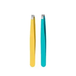 Набір пінцетів Cien Beauty (скошений і прямий, 2 шт)