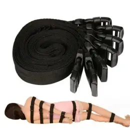 Набір ременів для зв'язування BDSM з пластиковими пряжками