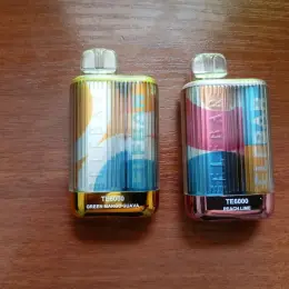 Одноразовые вейпы Elf Bar TE6000 Green Mango Guava и Peach Lime (Б/У)