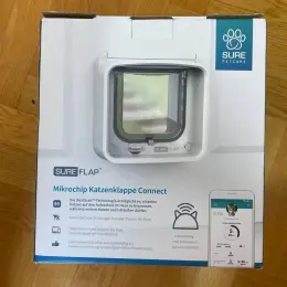 Sure Flap Mikrochip Katzenklappe Connect - дверцята для котів з підключенням до телефону