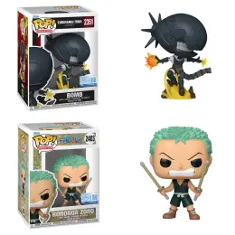 Funko Pop! Animation Chainsaw Man Bomb 2351 & One Piece Roronoa Zoro 2403