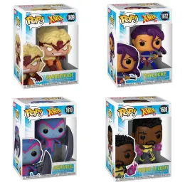Funko Pop! X-Men Sabertooth, Psylocke, Archangel, Bishop (X-Corp)
