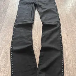Biker bootcut jeans