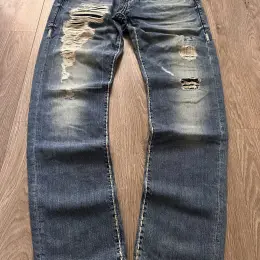 True Religion distressed jeans