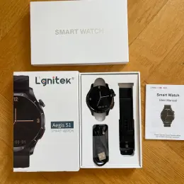 Смарт-годинник Lgnitek Aegis S1 з ЕКГ, тиском, киснем
