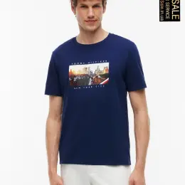 Мужская футболка Tommy Hilfiger с принтом Нью-Йорка