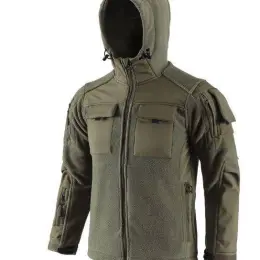Флісова кофта ESDY, олива/чорний, S-3XL
