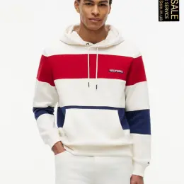 Чоловіче худі Tommy Hilfiger з триколірними смугами