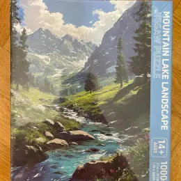 Пазли Mountain Lake Landscape 1000 деталей