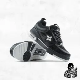 Louis Vuitton Skate Sneaker Black White