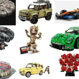 Нові набори конструкторів Lego Technic, Star Wars, Botanicals
