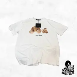 Palm Angels T-Shirt Tee с принтом медведя