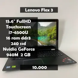 Ноутбук Lenovo Flex 3 1580 2in1 i7-6500U/16GB DDR3/240GB SSD/Nvidia GeForce 940M 2GB