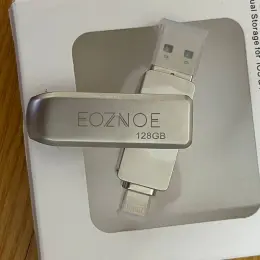 Металевий USB-флеш-накопичувач EOZNOE 128GB USB 3.0 Lightning