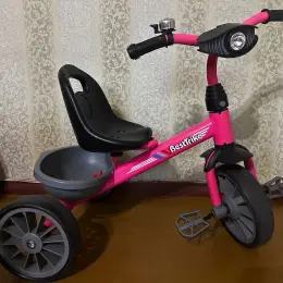 Дитячий триколісний велосипед Best Trike рожевий