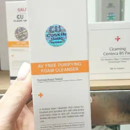 Очищувальний мус для чутливої проблемної шкіри Clean-Up AV Free Purifying Foam Cleanser, 180 мл