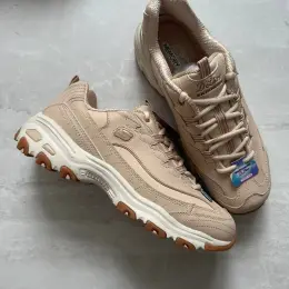 Жіночі кросівки Skechers D'Lites шкіряні з меморі устілкою 28 см