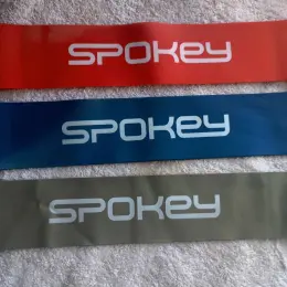 Комплект фитнес-резинок Spokey Power - 3 шт. (красная, синяя, серая)