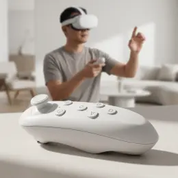 Пульт Bluetooth для VR-окуляр Білий (X26)