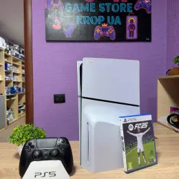 Ігрова приставка PlayStation 5 Slim Blu-Ray 1 TB з дисководом
