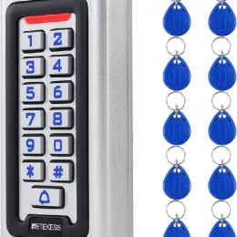 Клавіатура контролю доступу Retekess T-AC03 RFID 125 кГц з 10 ключ-чипами