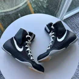Боксерки Nike Machomai 2 чорно-білі, розмір 8 US