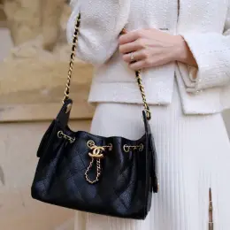 Сумка Chanel шкіряна золота mini 22х15см