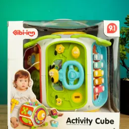 Логічний куб Bibi-Inn 9 в 1 Activity Cube