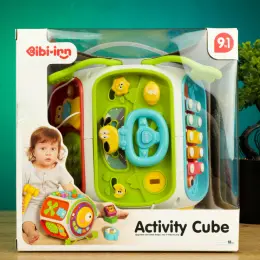 Логічний куб 9 в 1 Bibi-Inn Activity Cube